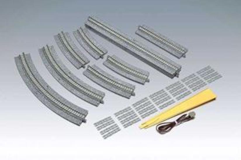 Canted Rail Small Circle Set Pattern 91010 N Gauge Railway Model (Rail CA-S) (Rails)