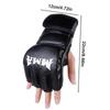 1Pair Professional Training Gloves Kickboxing Gloves  for Adult Sanda Boxing UFC Training
