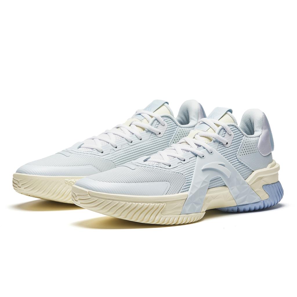 Anta Air Space 5 Marble Outdoor Basketball Shoes Men sneaker Blue Gray 912511606Q-5