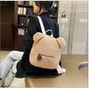 Bear Backpacks Portable Children Travel Shopping Rucksacks Women's Cute Bear Shaped Shoulder Backpack