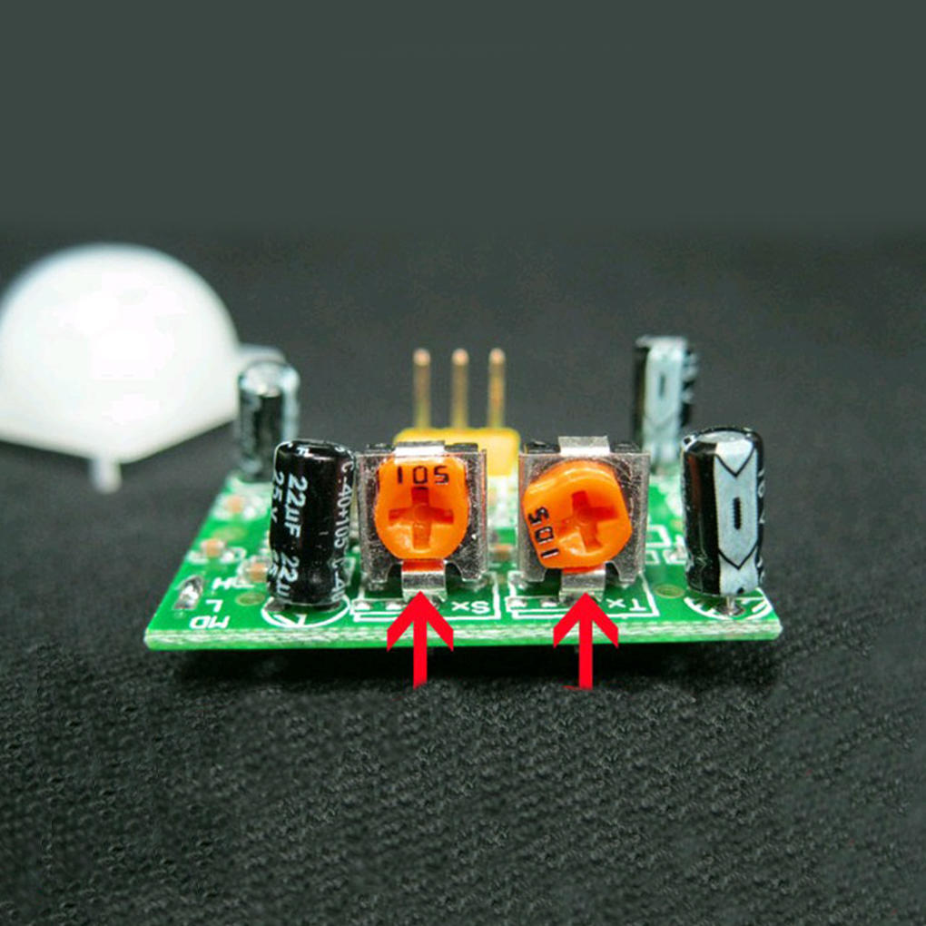 2//5//10pcs HC-SR501 Capteur de mouvement détecteur infrarouge PIR de module petit
