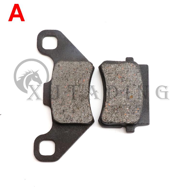 1 Pair Motorcycle Brakes Front/Rear Disc Brake Pads Shoes For 50cc 70cc 110cc 125cc 150cc ATV GO KART Taotao Suzuki Kawasaki