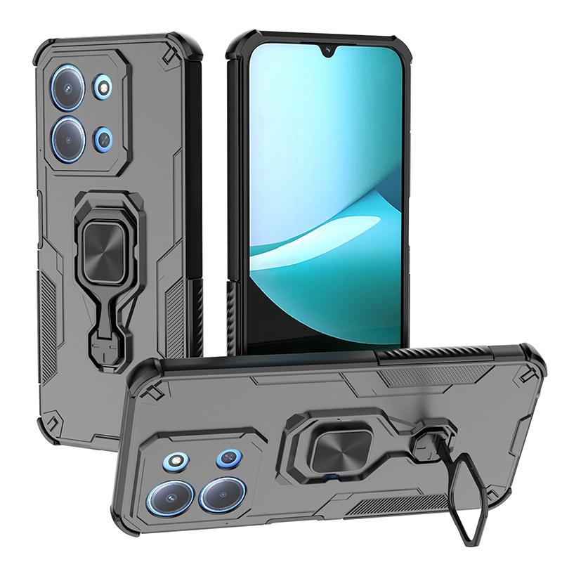 Pro Xiaomi Poco C85 Pouzdro Nárazuvzdorné Magnetický Kroužek Brnění Pouzdra na Telefon pro PocoC85 Poko Little C 85 85C Stojánek Zadní Kryt