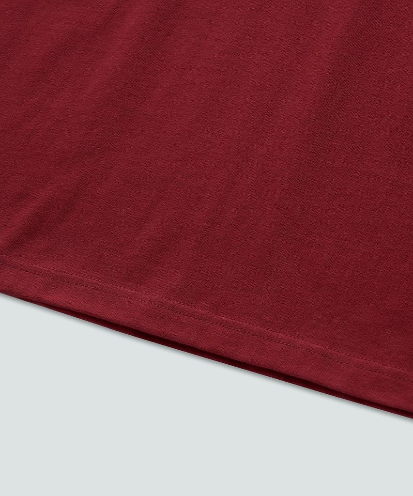 Pilpeu Trumpet Over T-Shirt (Deep Red)