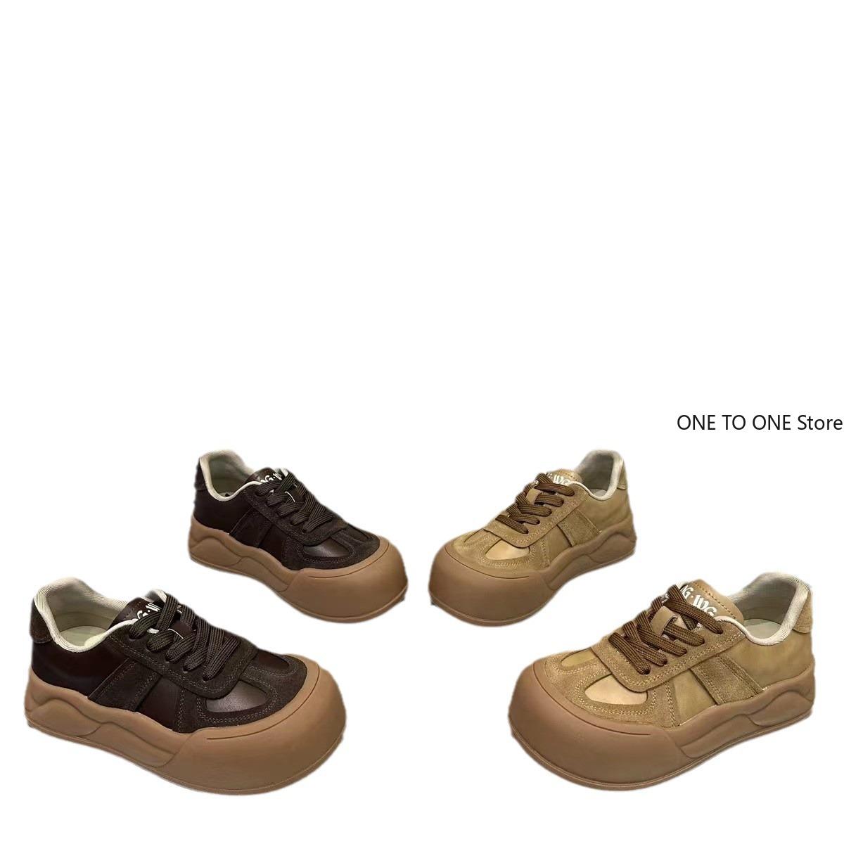 Кроссовки на платформе с плоскими каблуками Брендовая женская обувь 2024 года — фото 7