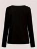 Elegant V-Neck Long-Sleeve Chain Women's Autumn/Winter Casual Top