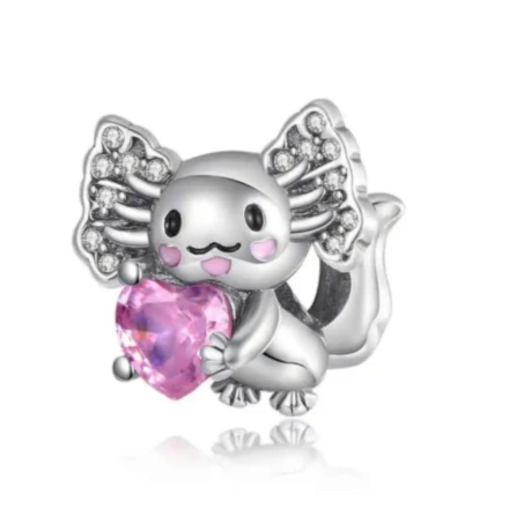 925 Silver Squirrel Fox Lion Rabbit Charm Beads DIY Bracelet Women Fashion Jewelry Gift