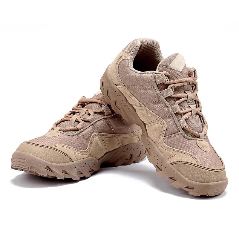Summer Tactical Boots Men Casual Breathable Desert Safety Shoes Travel Footwear Mens Assault Combat Boots
