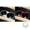For Benz M-class W164 2005-2011 Carbon Fiber Car Accessories Cup Holder Divider Frame Trim Strips Interiors Decorative Sticker