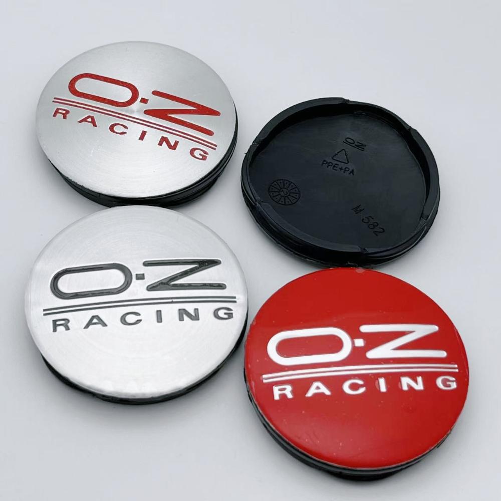 4 ΤΕΜ./παρτίδα 55mm Σήμα OZ Racing M582 Καλύμματα Κέντρου Τροχού Αυτοκινήτου Καλύμματα Κέντρου Ζάντας Καλύμματα Προστασίας από Σκόνη Τροχού Για OZ