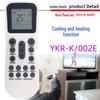 Compatible with AUX Air Conditioner Remote Control Models YKR-Q/002E and YKR-K/002E