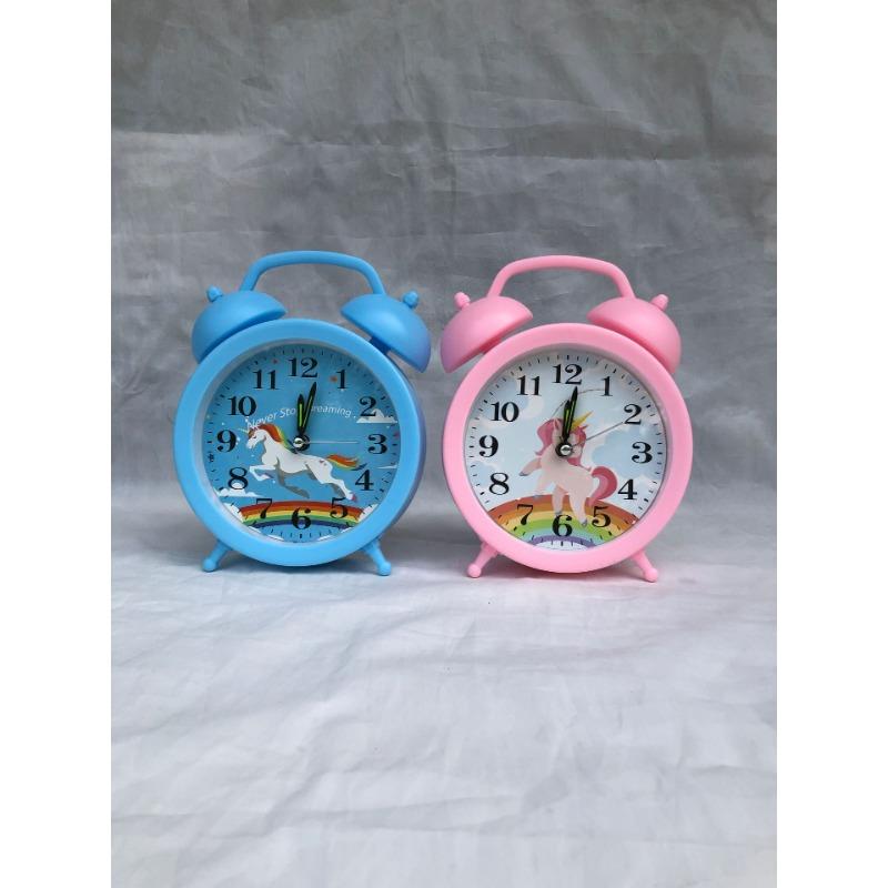 Fashionable new student model 4-inch large alarm clock desktop counter clock