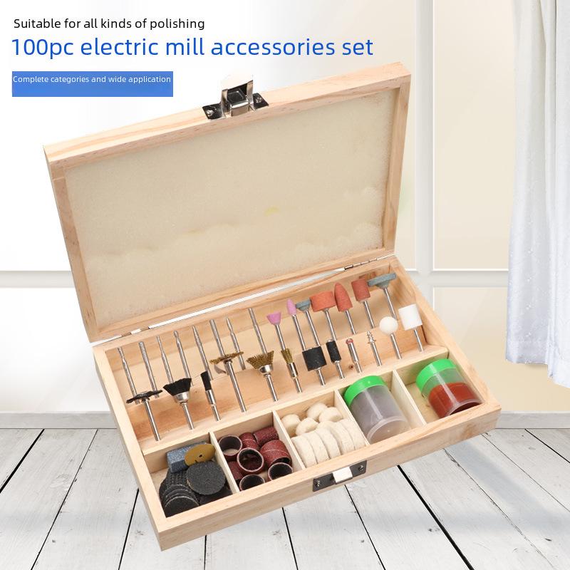 

In Stock: 105-Piece Electric Grinder & Polishing Tool Accessories Set