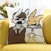 Game Animal Hospital Barney Various Sizes Square Pillow Case For Car Home Bedchamber Decor