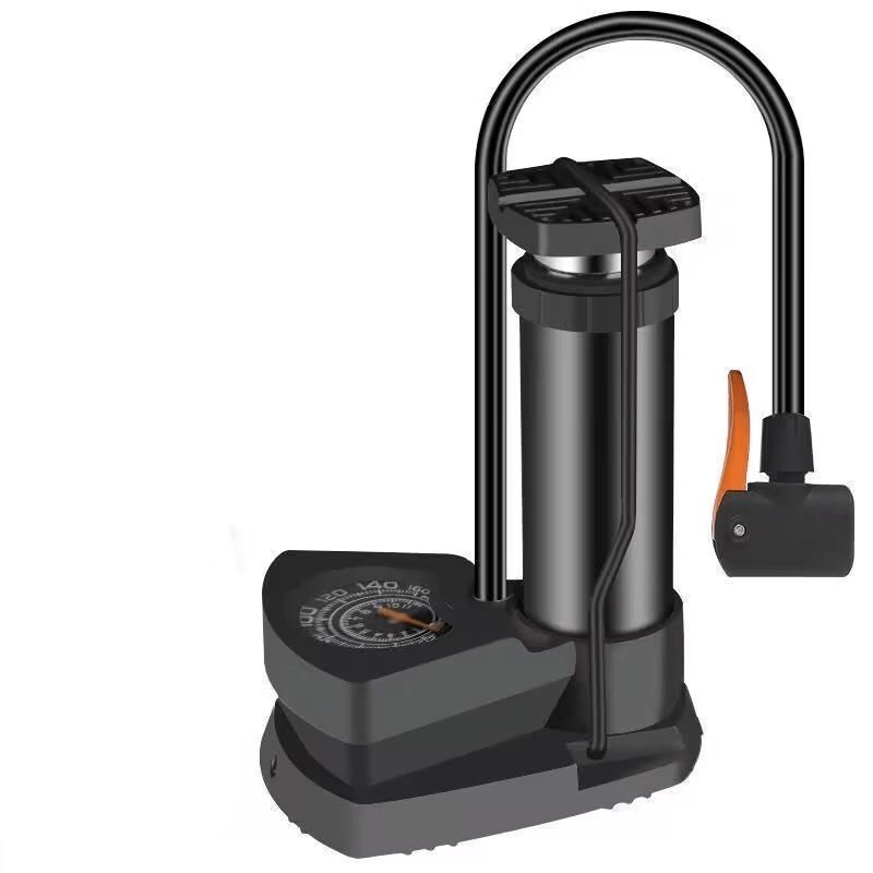 Portable Foot-Operated Bicycle Air Pump