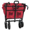 Folding Handcart Red 105 X 56.5 X 116 Cm Oxford Fabric