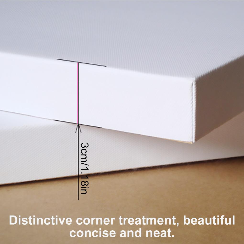 Bemalter Innenholzrahmen 3D DIY Wandhänge-Dekoration Kunst Keilrahmen zum Malen