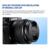 UV Filter Ultra-Thin High Transmittance Lens Filter 49/52/55/58/67/72/77/82mm Mirrorless Camera Protective Lens for Canon, Nikon