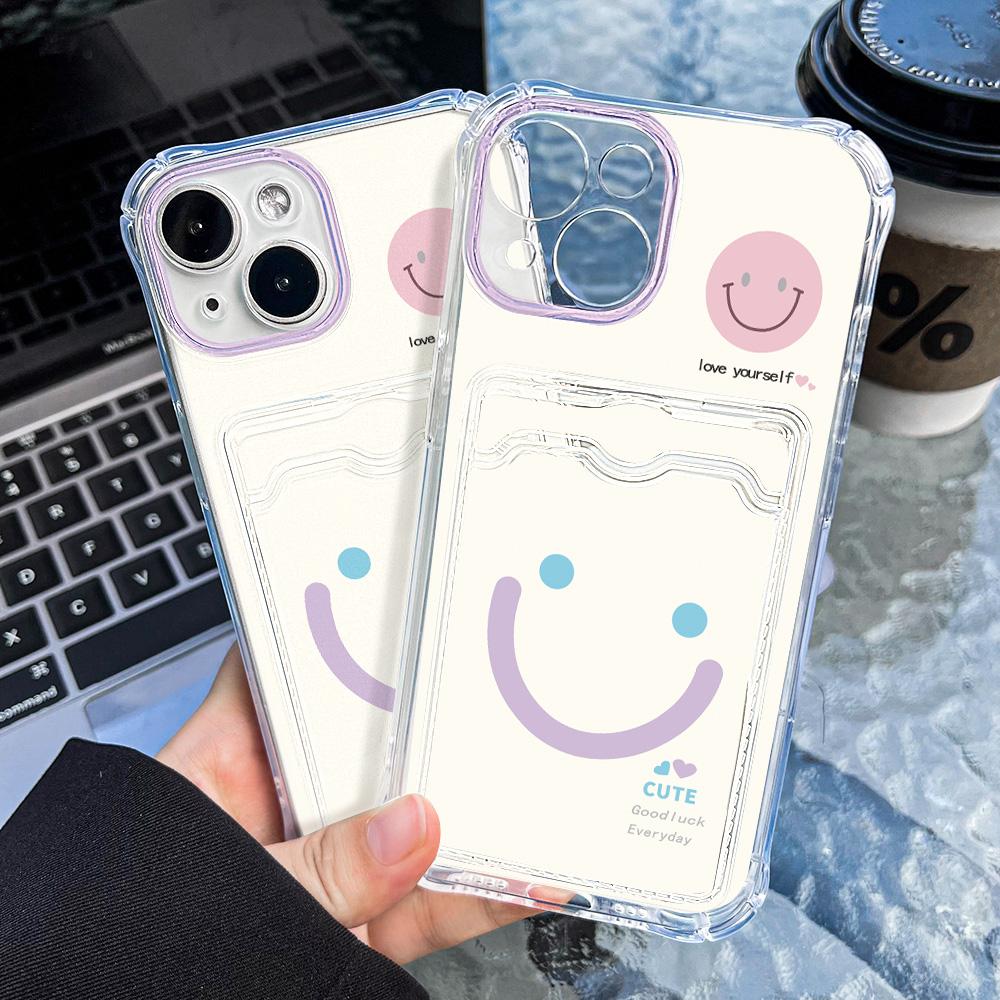 Card Phone Case for iPhone 17 16 15 Pro Max 17 16 15 Pro for Samsung S25 S24 S23 S22 Ultra S21 S20 FE A05s A25 A35 A55 for Xiaomi Redmi Note 12 Case