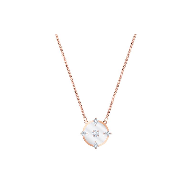 Swarovski North compass necklace for women 5551797 золотой