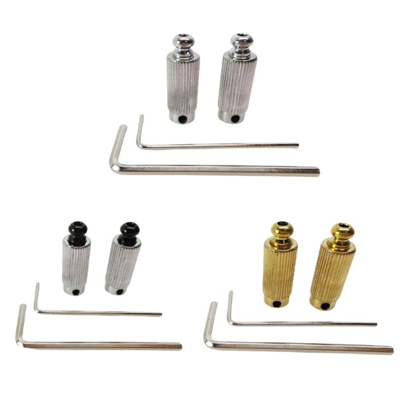 Heavy Duties Electric Guitar Bridge Adjustment Screws Metal Tremolo Post Stabilizers Screws for Enhances Performances