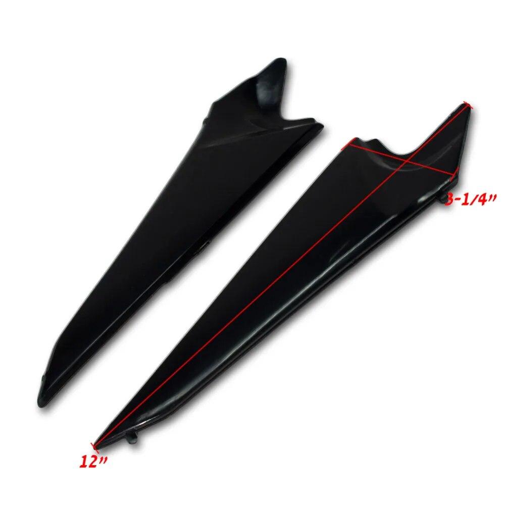 long+short Motorcycle Parts Gas Tank Side Cover Panel Fairing Trim Cowl Plastic For Suzuki GSXR600 GSXR750 2008-2009 k8