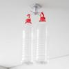 360 Degrees Rotating Storage Rack 6-Claw No Punching Wall-Mounted Hooks Multifunctional Kitchen Kitchenware Organizer Shelves