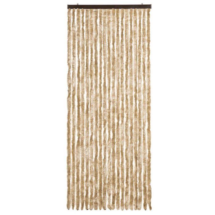 Mosquito Net - vidaXL - Beige - 56x200 Cm - Chenille - Interior