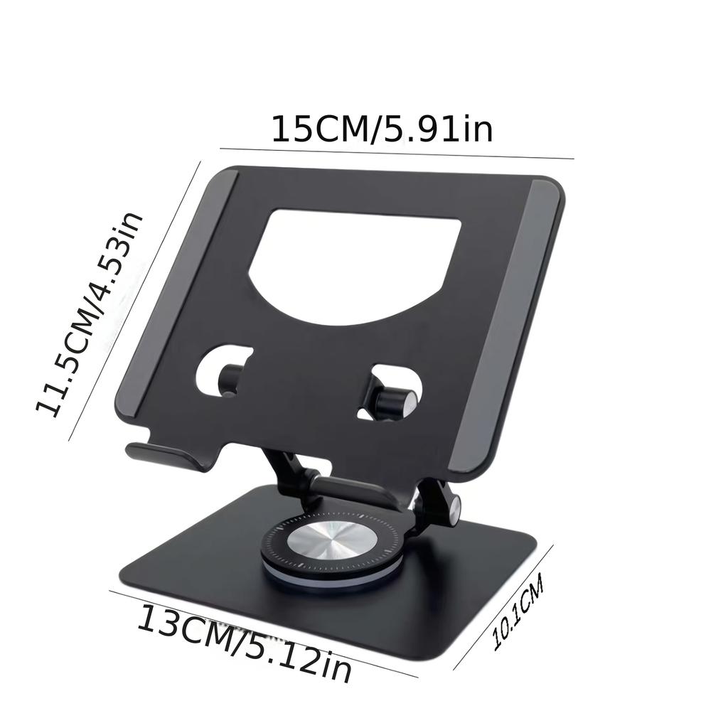 Multi-Winkel-Tablet-Halterung - universell verstellbare Desktop-Halterung, 360 ° drehbare Handy-Halterung, Live-Falt-Hebepad Lazy-Halterung
