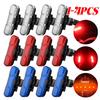 1-4Pcs Bicycle Light Bicycle Accessories Waterproof LED Bike Light USB Rechargeable Bicycle Tail Safety Warning Light