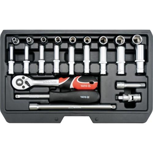 Yato Socket Set (Pack of 23)