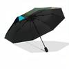 1pc Seal, Ocean Automatic Folding Umbrella Automatic Open/Close, 8-Rib Durable Frame, Compact Travel Umbrella Suitable009