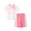 Girls' Tie-Dye Casual Sport Two-Piece Set