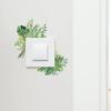Switch Decorative Stickers Warm Flowers Wall Socket Light Switch Home Decor Simple Wallpaper Wallpaper Self-adhesive Waterproof