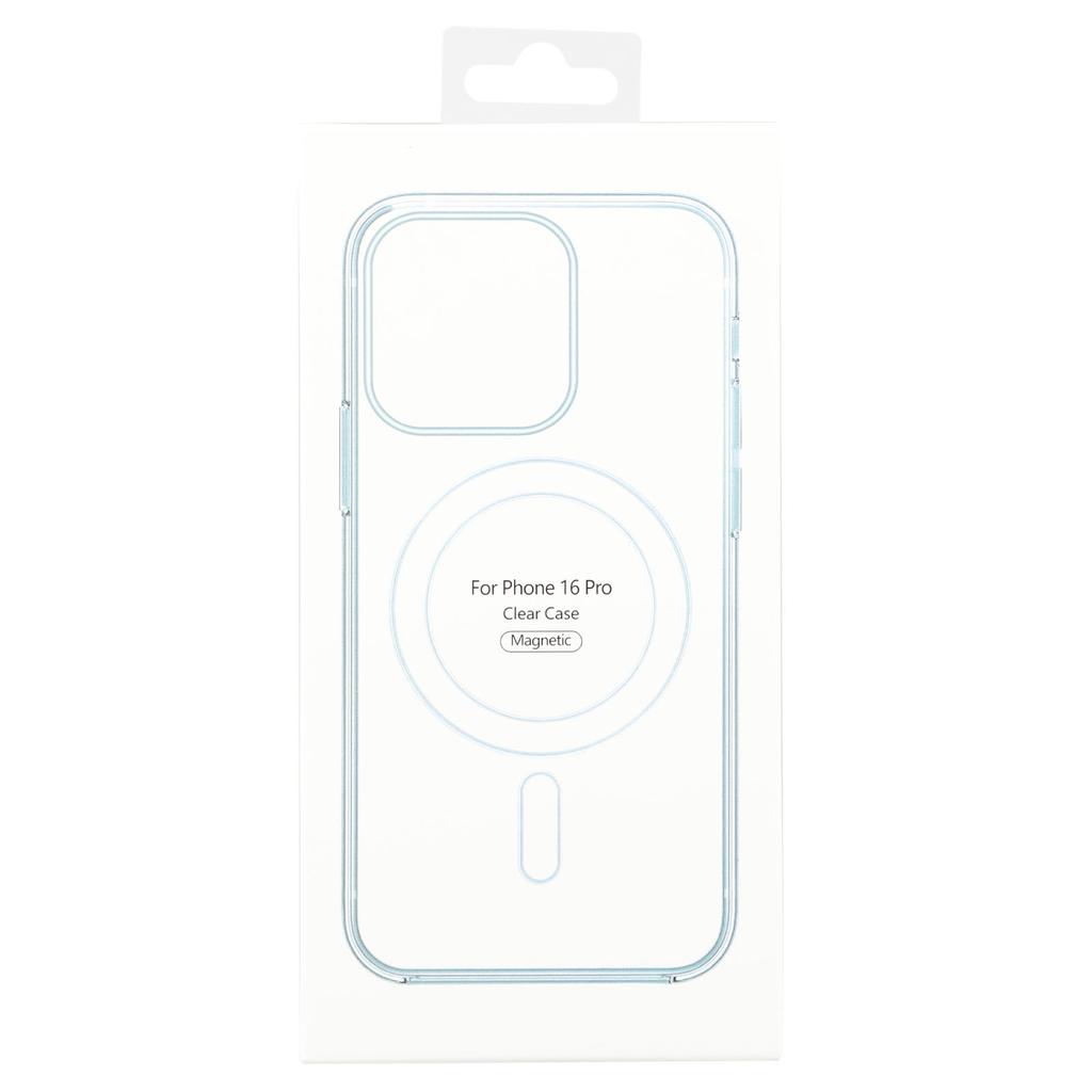 For iPhone 16 Pro Case Compatible with MagSafe TPU + Acrylic Clear Phone Cover