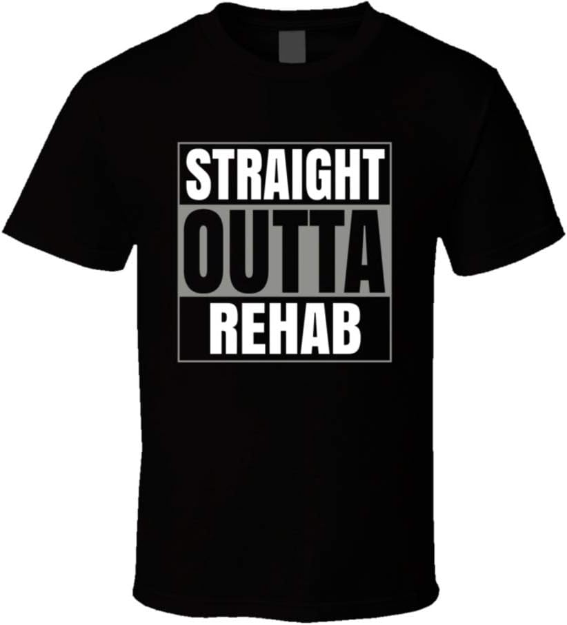 Straight Outta Rehab Graphic T-shirt