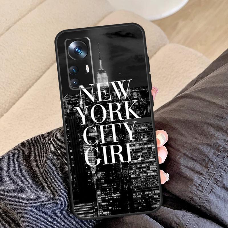 New York City Case For Xiaomi 13 13T 12T 11T 12 Lite 14 Pro 12X POCO F5 Pro X5 X3 M5 X4 F3 F4 C65 Cover