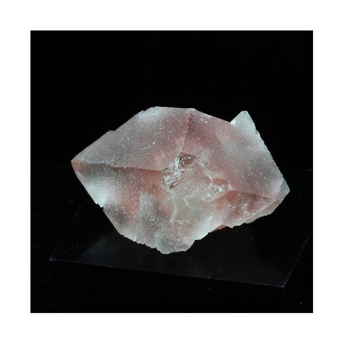 Stones and Minerals. Pink Fluorite. 13.0 Ct. Mont Blanc Massif, France..