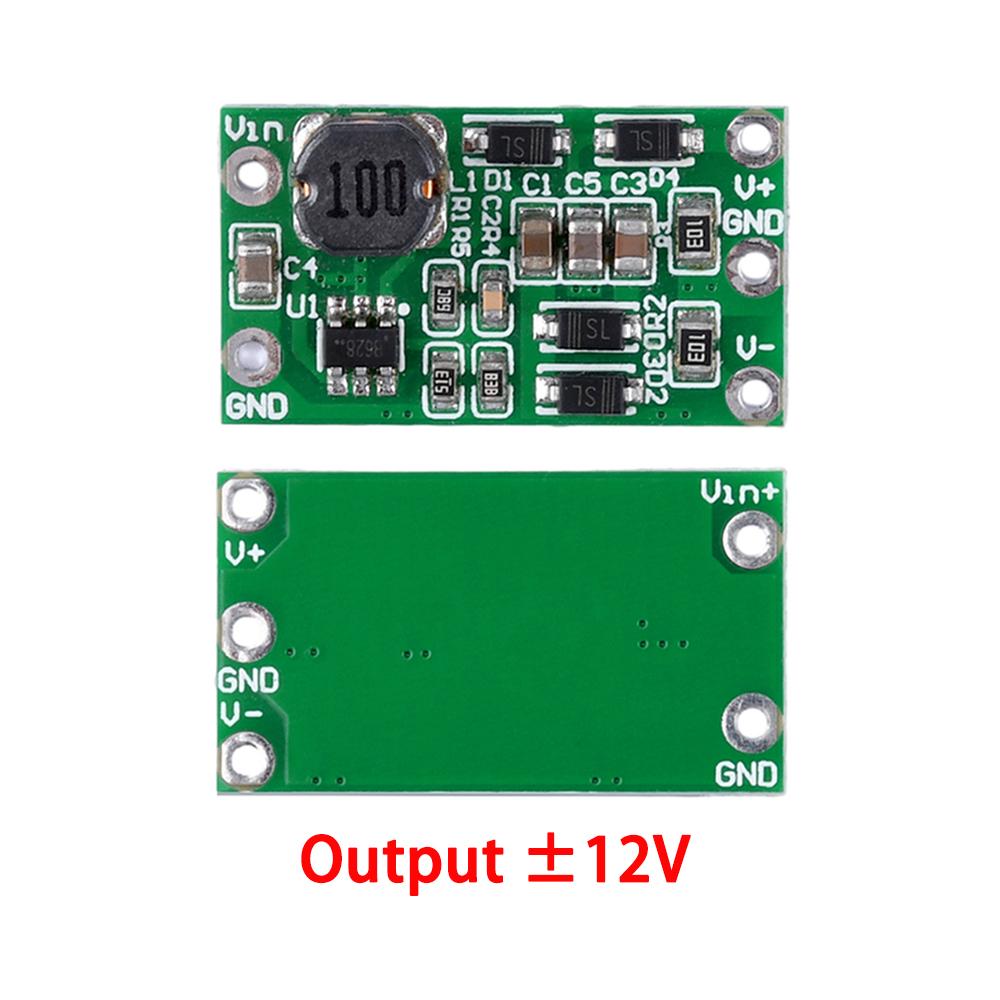 DC-DC Step-Up Positive Voltage Negative Voltage Module Dual Output Voltage Step Up Power Supply Board  DC 3-15V To ±12V ±5V