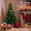 1.5M Led Ring Christmas Tree Tops Lights Decoration Tree Lights String For Patio Garden Outdoor Waterproof Waterfall Light
