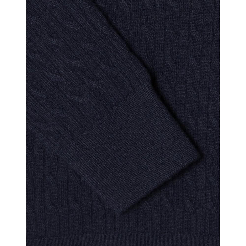 Lacoste Womens Cable Crewneck Sweater Af073e 54n 166