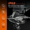 Qingdao Jiefang JK6 Super Bright LED Headlight Assembly with Three-Lens Laser & Flowing Water Effect