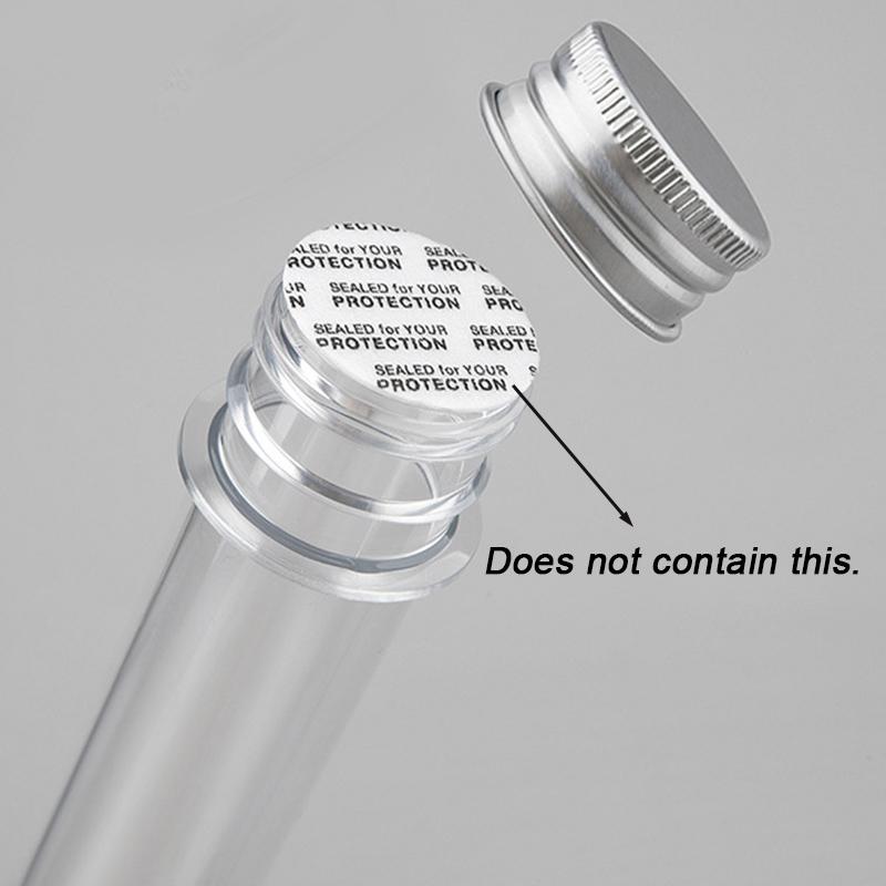 40ml plastové skladovací zkumavky Laboratorní zkumavka se šroubovacím víčkem Cestovní nádobka na mléko