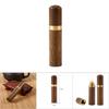 Natural Wood Tootick Holder Capsule Case Portable   Craft (Blackwood)