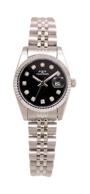 T6929SB Date Silver Women's Watch,