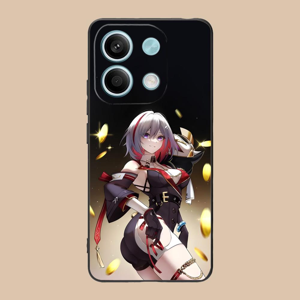 HSR Topaz Matte TPU Mobile Phone Case for POCO F8 F7 F6 F5 F4 F3 F2 Pro GT C75 C71 C65 C61 C40 Pro Ultra Colorful Cover