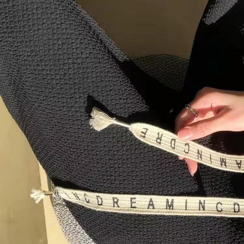 Puff pants spring and autumn loose casual pants drawstring straight wide-leg pants high waist drape versatile floor pants women