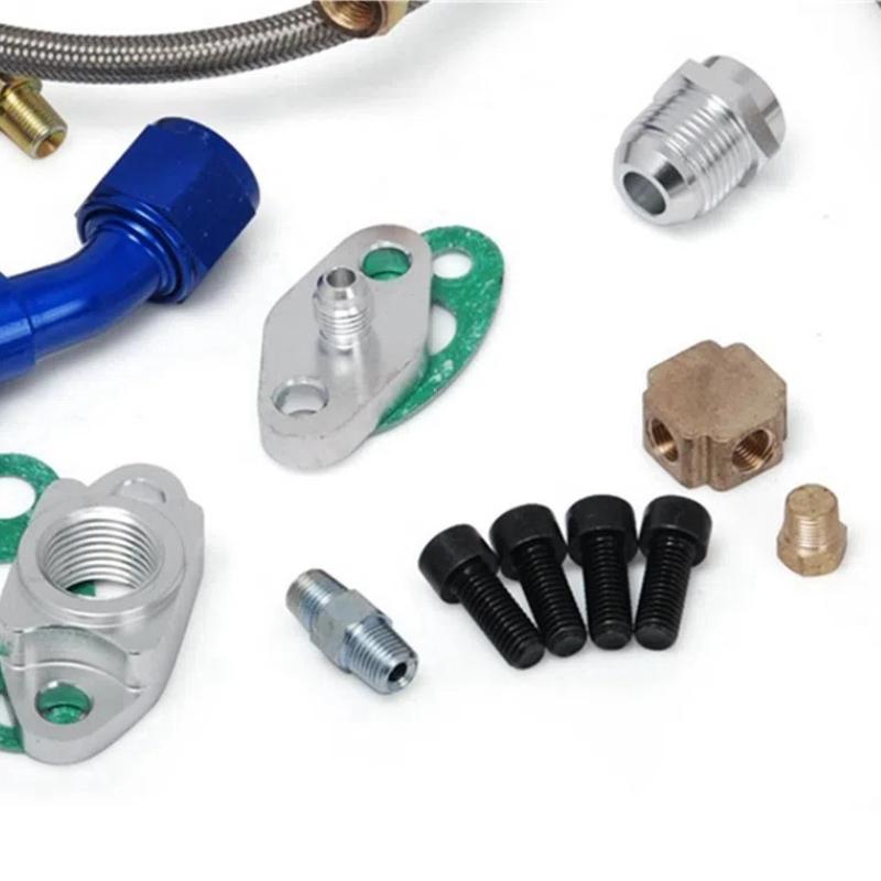 Pre T3 T4 T3/T4 T70 T66 To4E Turbo Olejová PríVodná Hadica Olejová Vratná Hadica Olejová VypúšťAcia Hadica SúPrava-image