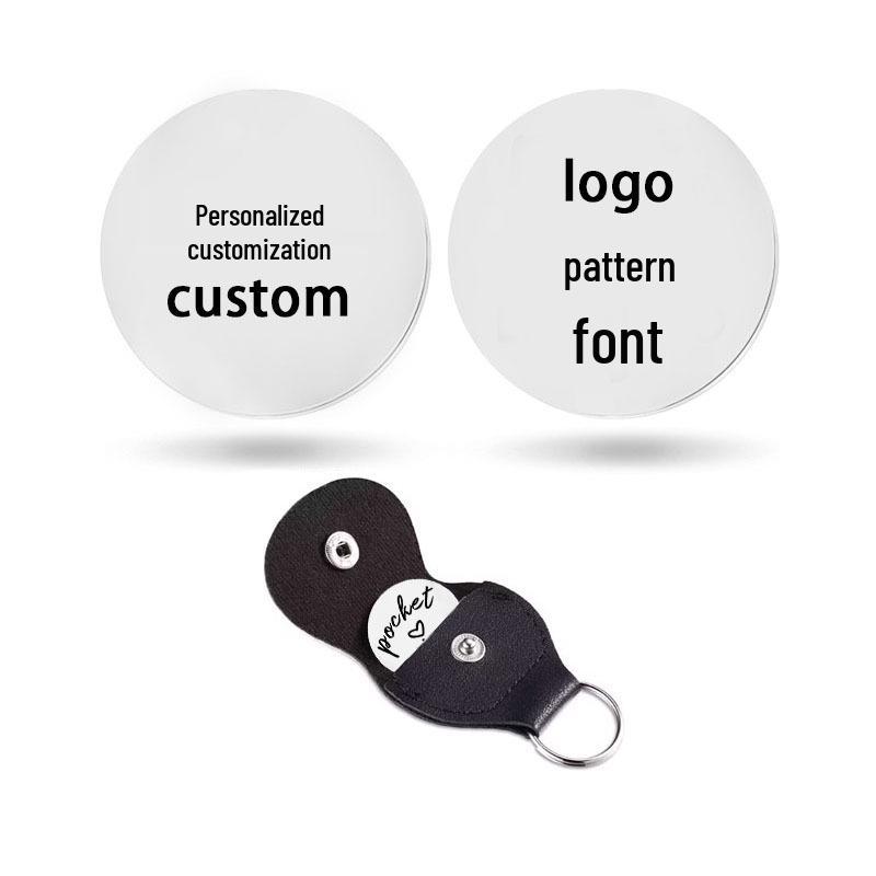 Stainless Steel Keychain with Laser Engraved Decision Coin - Perfect Metal Gift for Friends