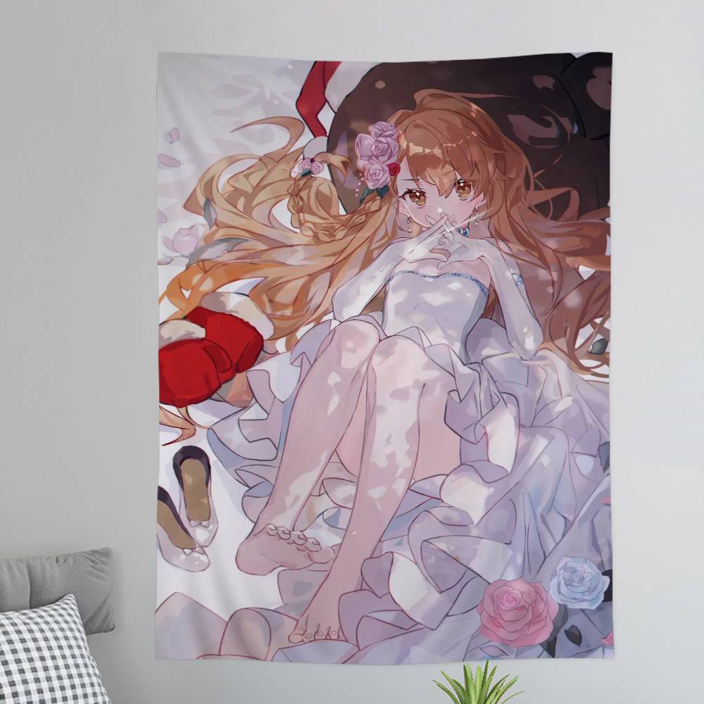 Anime Toradora Buntes Wandbehang Günstiger Hippie Wandbehang Böhmische Wandteppiche Mandala Wandbehang Tücher